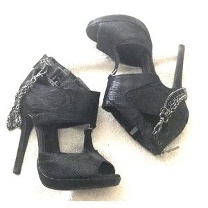 Aldo Pumps with chain accents